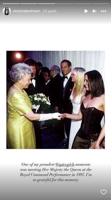 Victoria Beckham wspomniała spotkanie z królową Elżbietą II