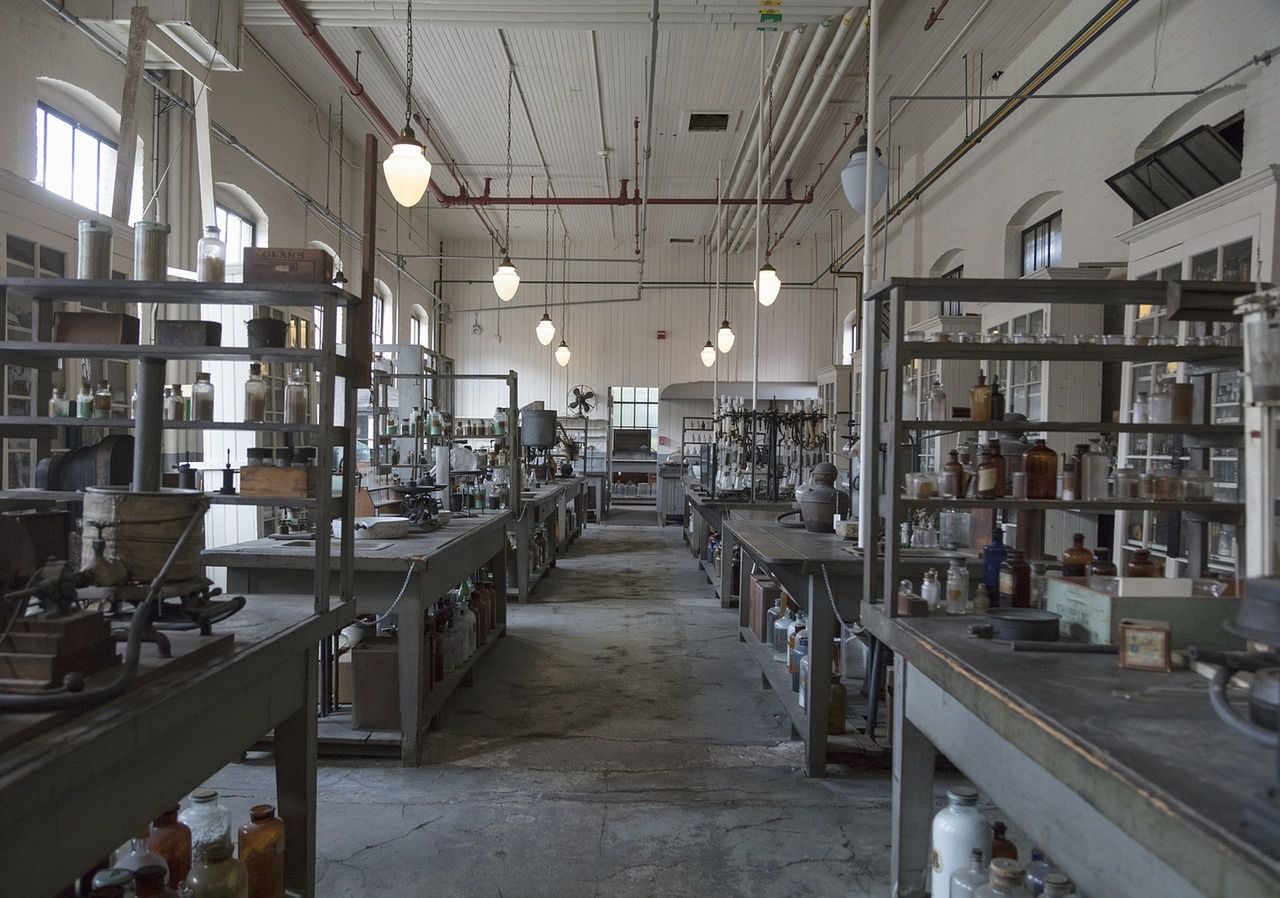 Jedna z sal fabryki wynalazków Edisona