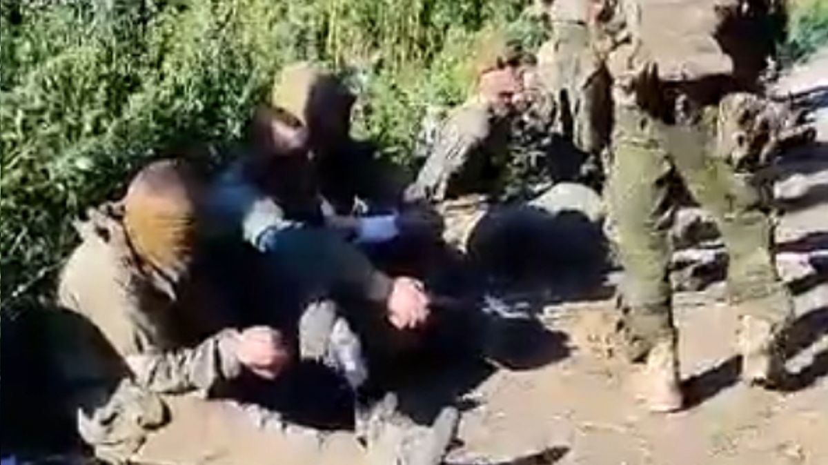 Grupa rosyjskich najezdców trafiła do niewoli 