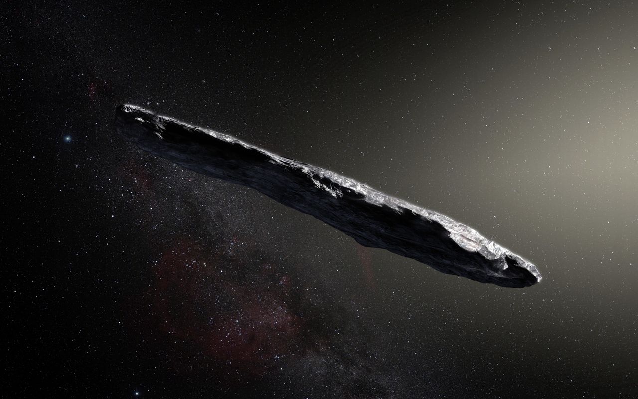 1I' Oumuamua - pierwszy obiekt międzygwiezdny