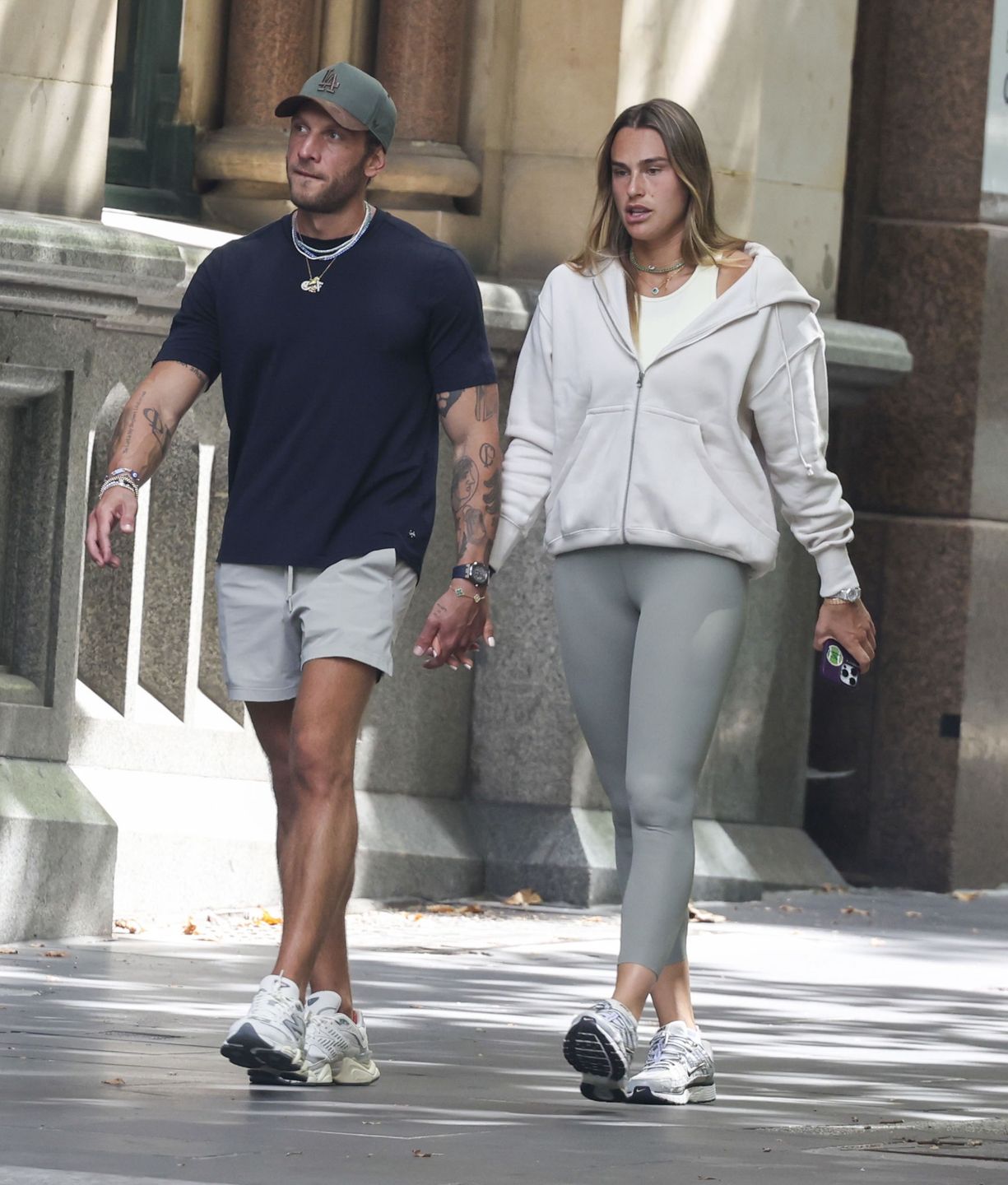 Aryna Sabalenka sfotografowana z partnerem