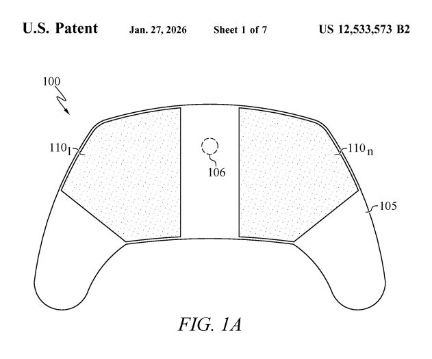 Patent kontrolera pozbawionego fizycznych przycisków