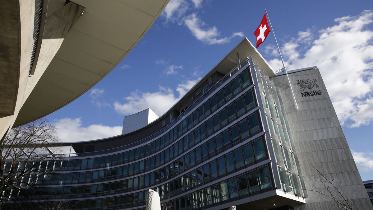 The Nestle SA headquarters stand in Vevey, Switzerland, on Wednesday, Feb. 12, 2019.  While Nestles 2019 sales growth accelerated, analysts doubt the worlds largest food company will achieve growth above 4% this year. Photographer: Stefan Wermuth/Bloomberg via Getty Images