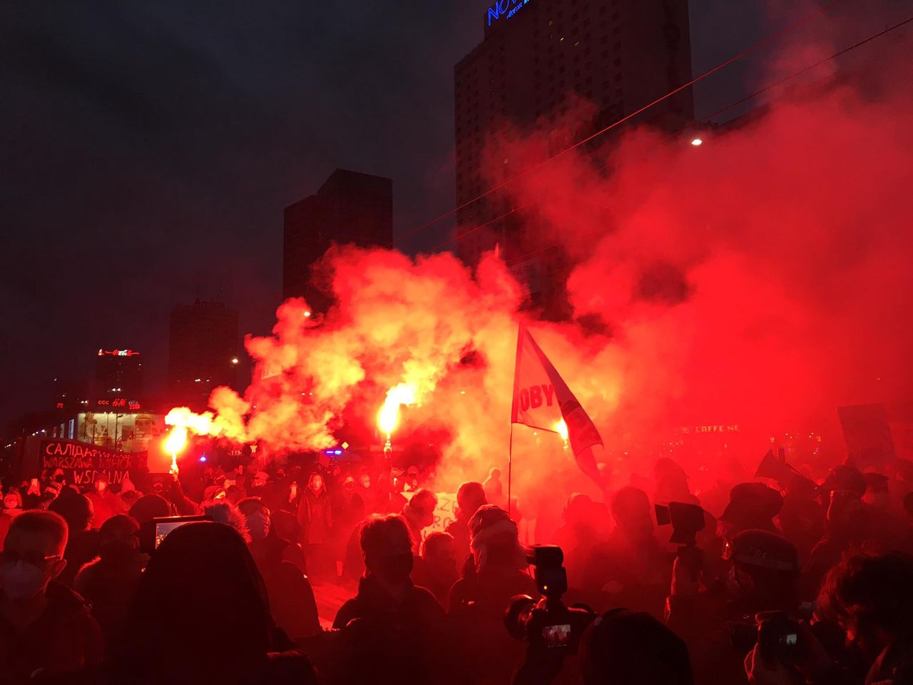 Strajk Kobiet. Policja użyła gazu. Ucierpiała posłanka