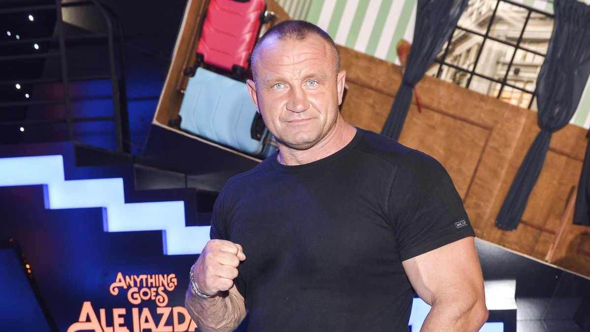 scena z: Mariusz Pudzianowski, fot. Niemiec/AKPAMariusz Pudzianowski