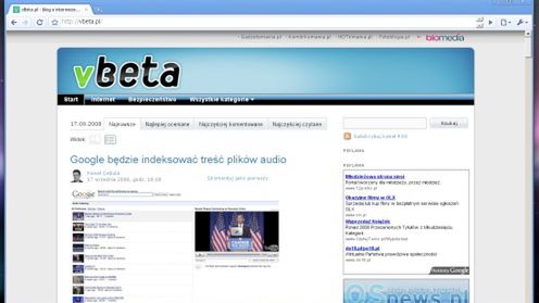 Google Chrome na Mac OS X 1