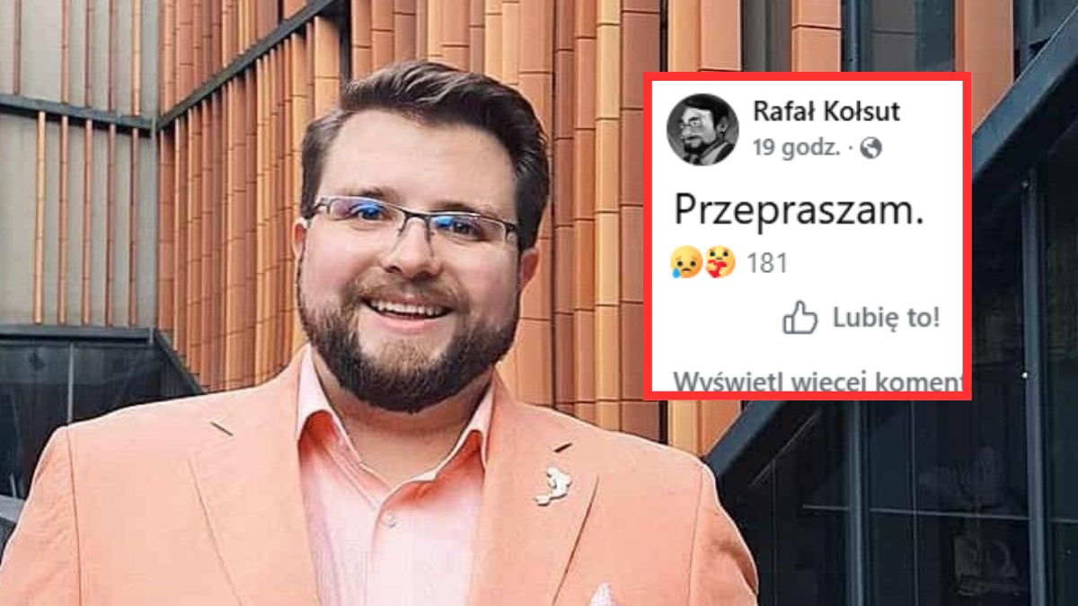 RKołsut dodał wpis "Przepraszam" na niedługo przed śmiercią.