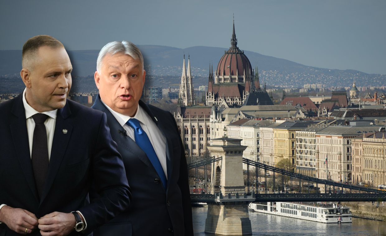 Media: Nawrocki planuje "szybką wycieczkę" do Orbana. Oto powód