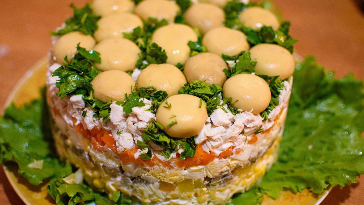 Sałatka leśna polana - Pyszności