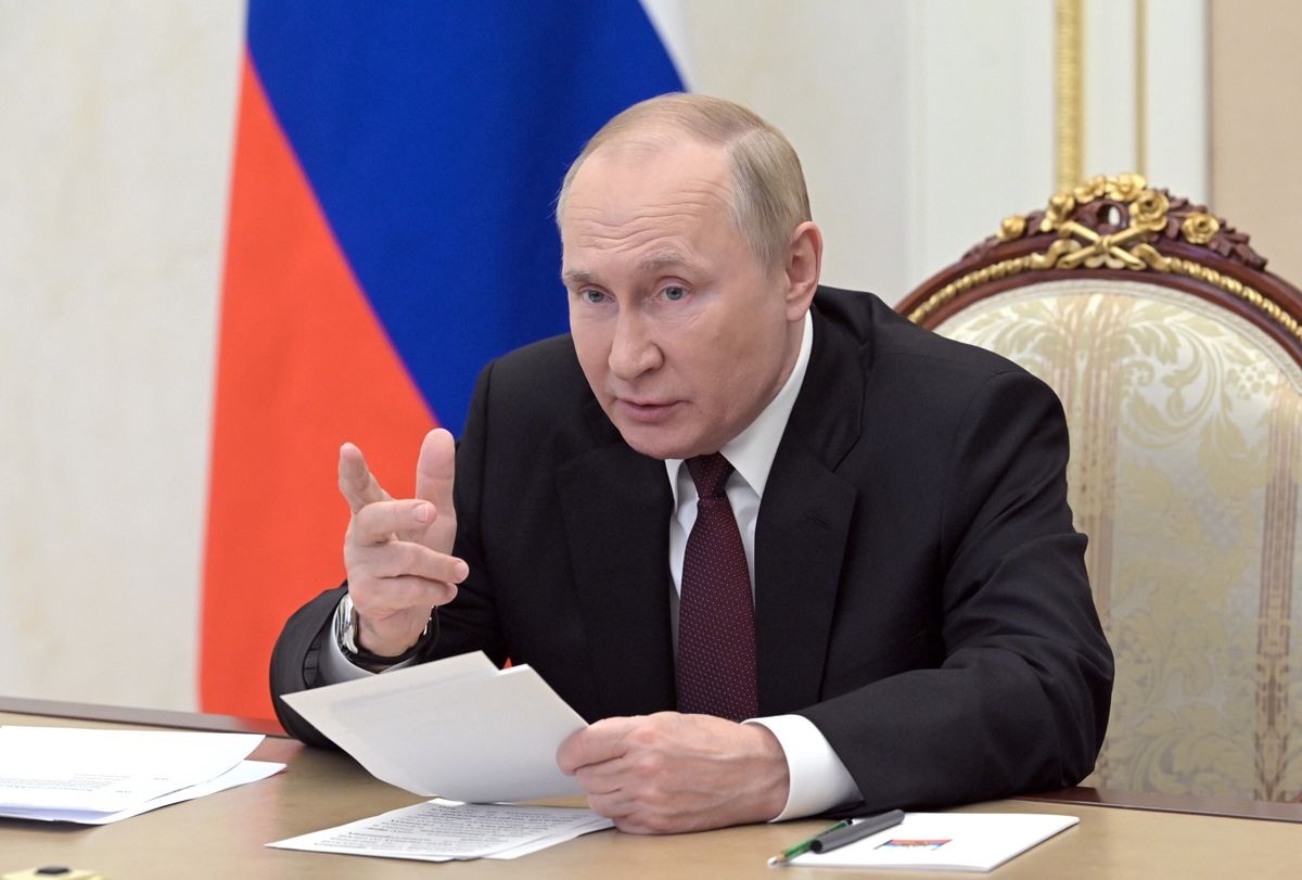 Doniesienia medialne mówiły, że Putin miał przesłać tajemną wiadomość Zełenskiemu
