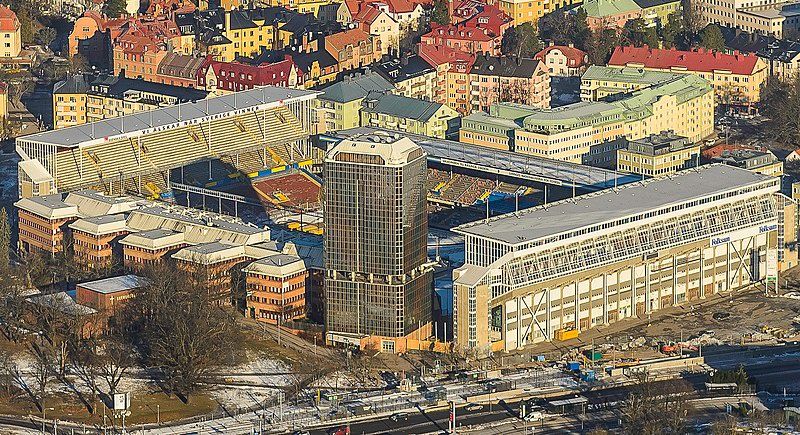 Råsunda Stadium, jedna z aren Euro 1992 fot. Arild Vågen/CC BY-SA 3.0