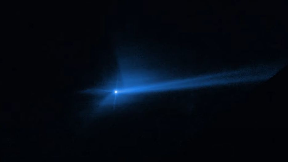 NASA: zderzenie sondy DART z asteroidą Dimorphos.