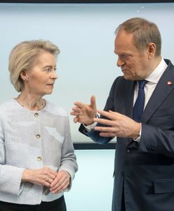 Tusk z wizytą na granicy. Przyjechał z Ursulą von der Leyen