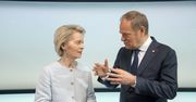 Tusk z wizytą na granicy. Przyjechał z Ursulą von der Leyen