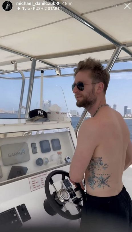 Michał Danilczuk i Maffashion w Dubaju