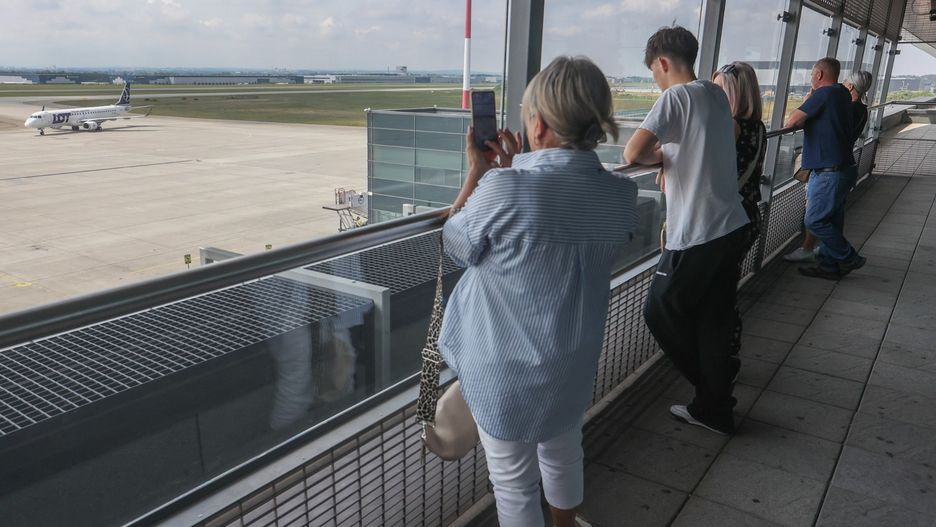 Taras widokowy na lotnisku Rzeszów Jasionka