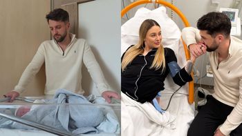 Luka prezentuje nowe zdjęcia prosto z porodówki: "ALE DUMNY TATA" (FOTO)