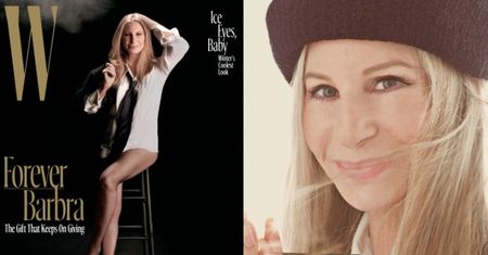 74-letnia Streisand pokazuje nogę na okładce