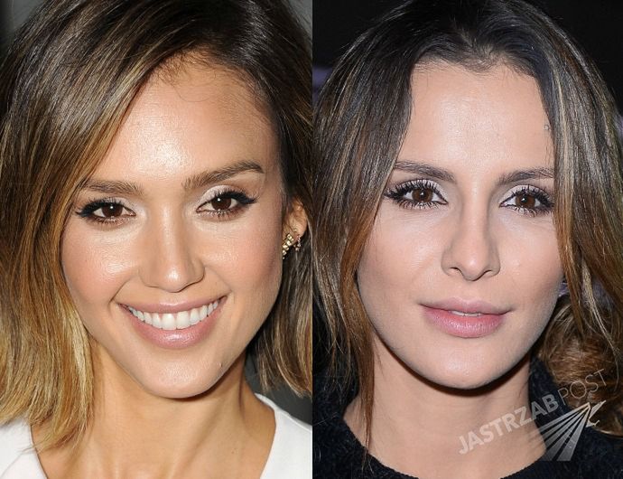 Jessica Alba nosi kolczyki Sary Boruc