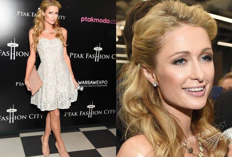 Paris Hilton w Polsce. O jej make-up i fryzurę zadbali polscy styliści [zdjęcia]