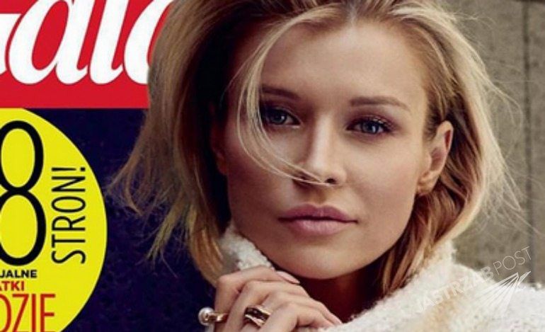 Joanna Krupa na okładce "Gali"