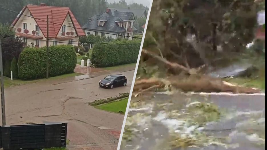 Nawałnice na Podhalu