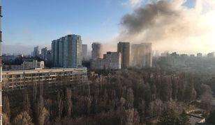 Wojna na Ukrainie. Rosyjski pocisk trafił w blok mieszkalny w Kijowie