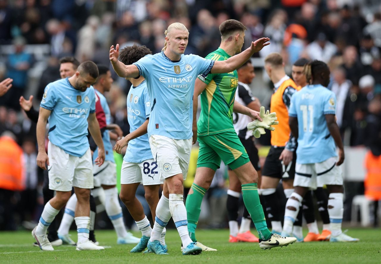 Haaland is a Norwegian footballer, playing as a striker for the English club Manchester