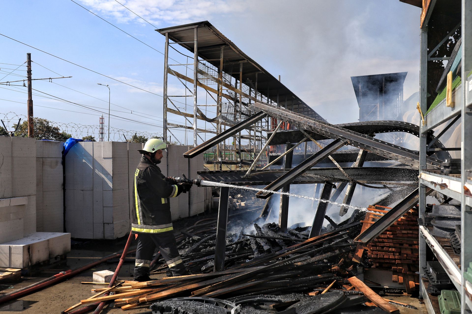 Zdjęcie do aktualności: Rosyjski atak na Ukrainę. Ostrzał Kijowa, Odessy i Zaporoża, są ranni