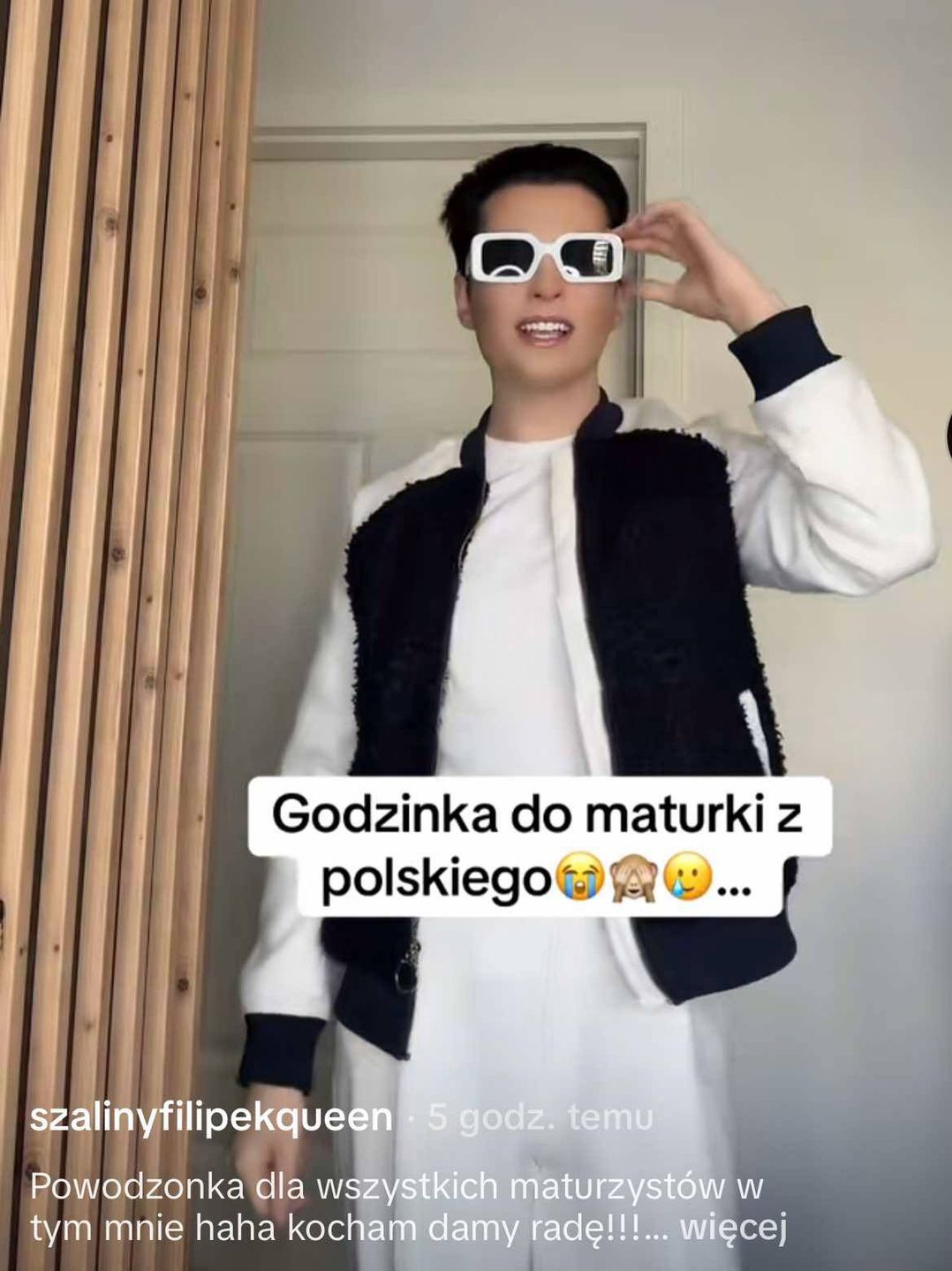 Jelly Frucik zaprezentował maturalną stylizację