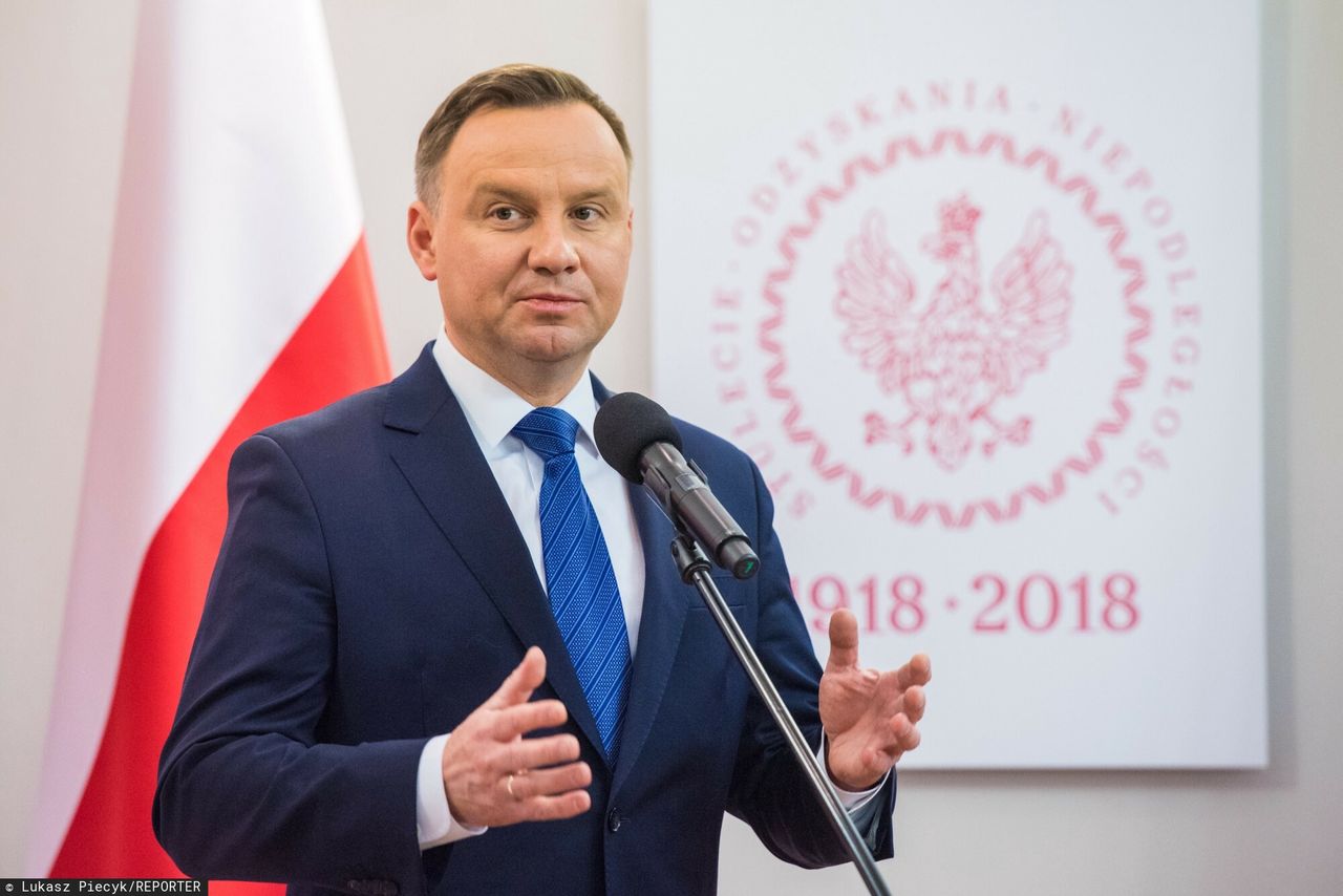 Andrzej Duda w Dworku Prezydenta Rzeczypospolitej Polskiej w Ciechocinku (zdjęcie archiwalne)