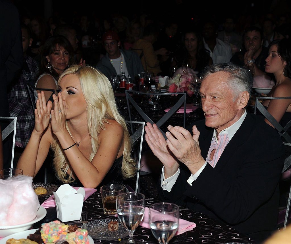 Hugh i Crystal Hefnerowie