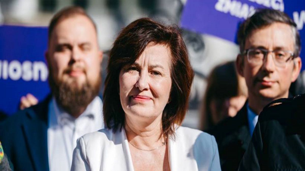 Posłanka Lewicy Beata Maciejewska