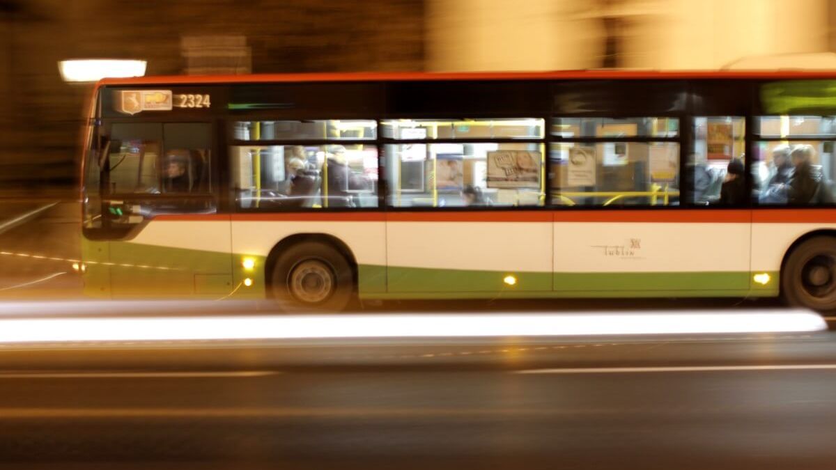 Nocna linia autobusowa w Lublinie