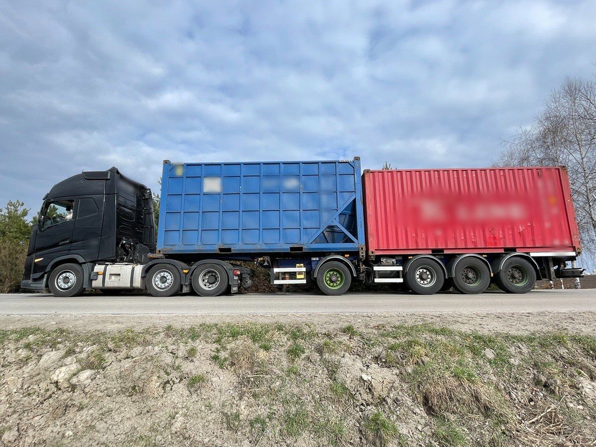 "Stonoga" zatrzymana do kontroli. Przewoźnikowi grozi 15 tys. zł kary