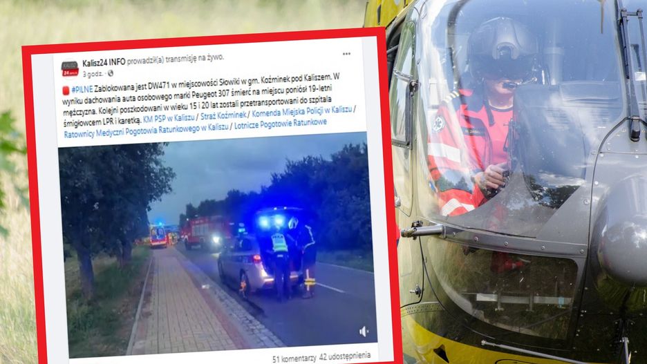 Tragiczny wypadek w Słowikach. Zginął 19-latek