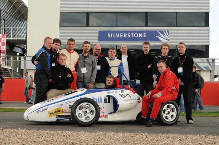 WhiteEagle Racing - zespół w Silverstone