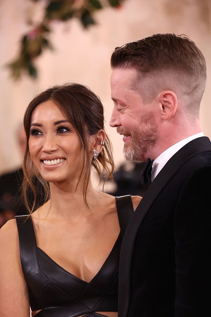 Macaulay Culkin i Brenda Song na Złotych Globach