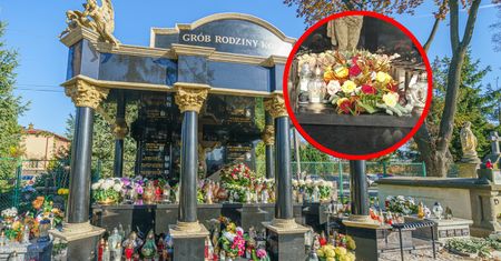 Grób rodziny Koral. Na lodach dorobili się fortuny