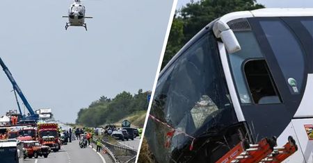 Tragiczny wypadek autokaru we Francji. Zabici i wielu rannych