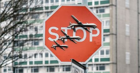 Pojawiła się w centrum miasta o godzinie 7. Ktoś ukradł znak