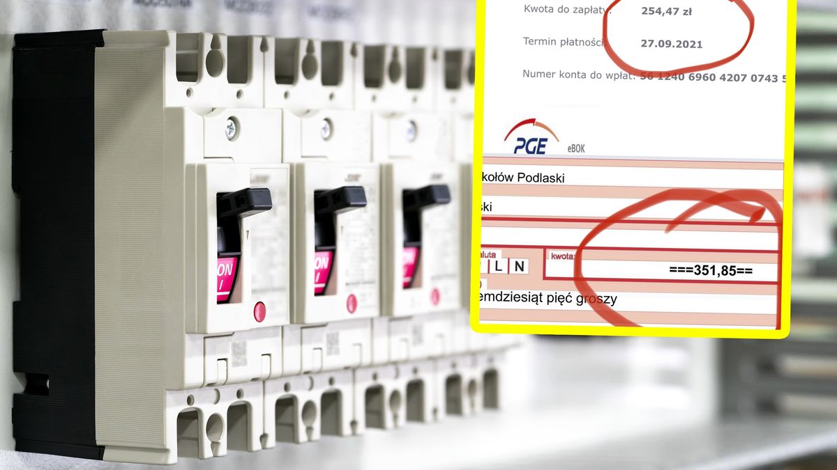 Zastępca wójta Izabelina Michał Postek pokazał podwyżki za prąd