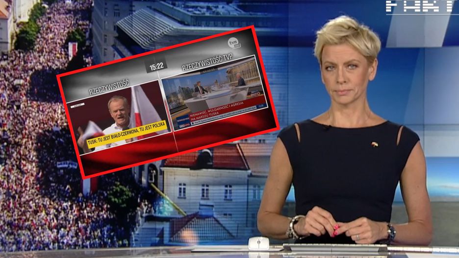 TVN skrytykowała to, jak TVP podeszła do kwestii marszu