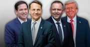 Sikorski z Rubio, Nawrocki z Trumpem. Pojedynek na spotkania "może ułatwić rozgrywanie polskich polityków"