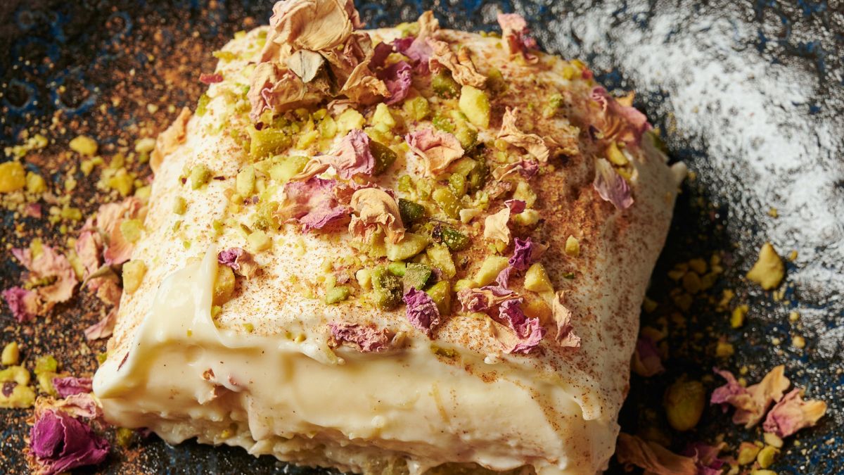 Greckie ciasto ekmek kataifi 