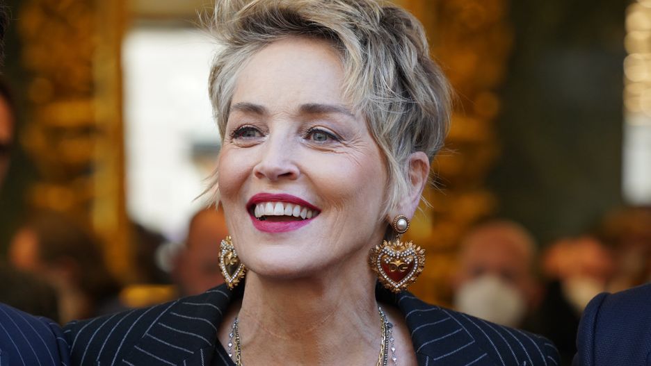 Sharon Stone zamieniła sukienkę na spodnie