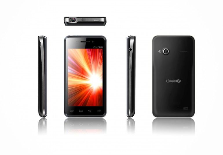 MagicOn Ayane - smartfon z rzutnikiem 2