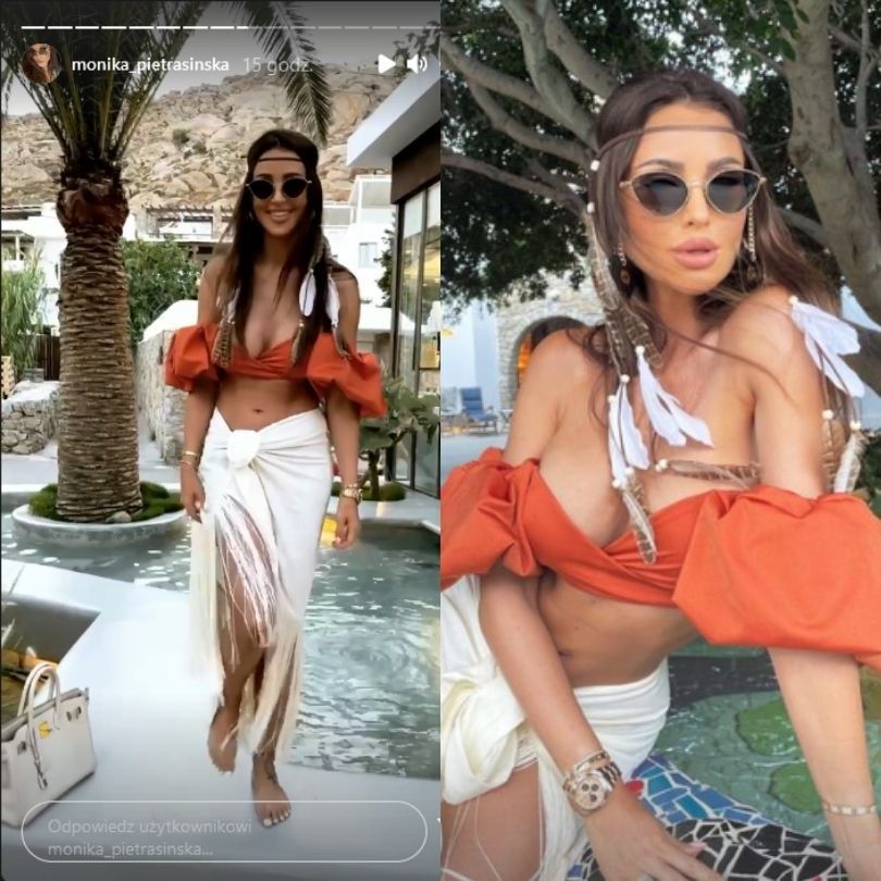 Monika Pietrasińska z mężem wypoczywają na Mykonos