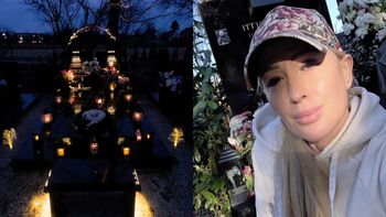 Sylwia Peretti zasiedziała się przy grobie syna i została ZAMKNIĘTA NA CMENTARZU: "Sprawdzimy, czy jeszcze pamiętam, jak przeskakiwało się przez bramkę"