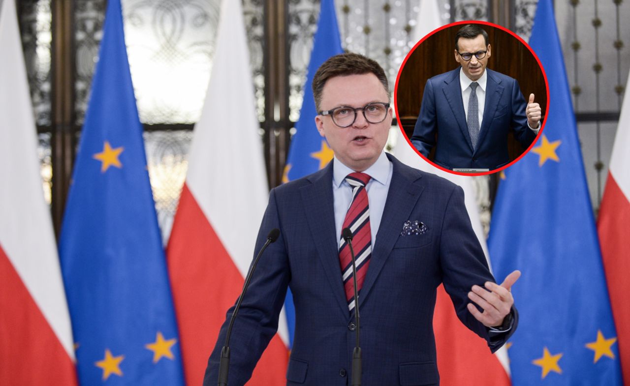 Zaskakujące słowa Hołowni. Zwrócił się do Morawieckiego. "Łączy nas wiele"